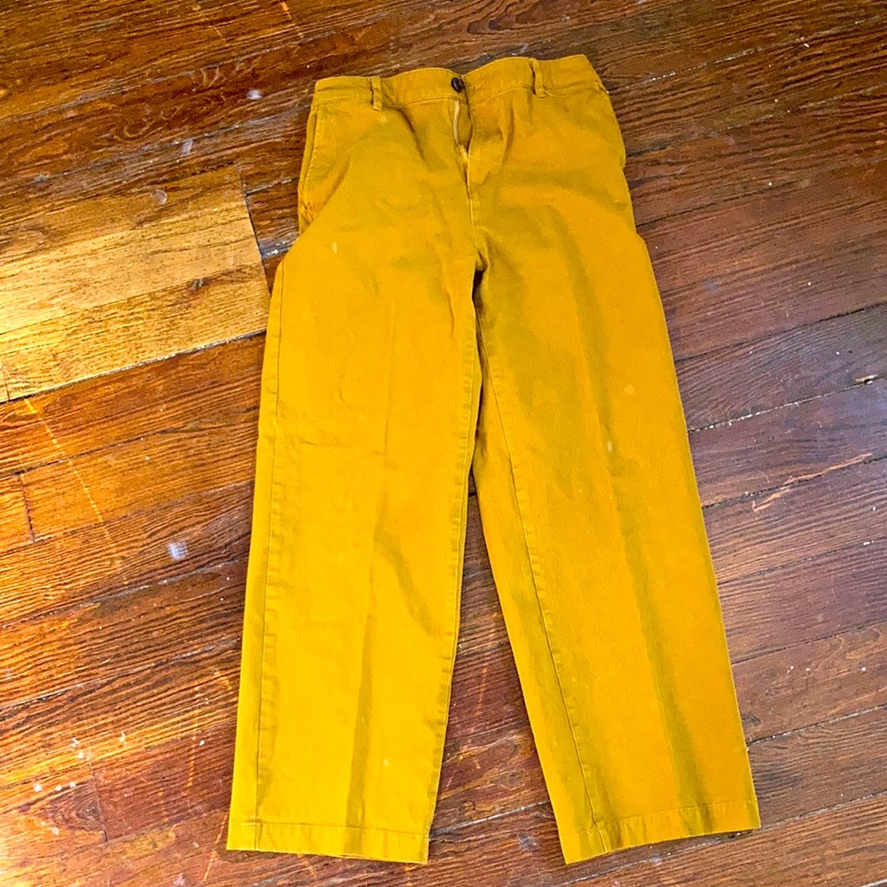 Wide leg ankle pants